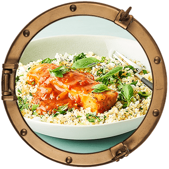 Gratin de poisson épinards à la crème