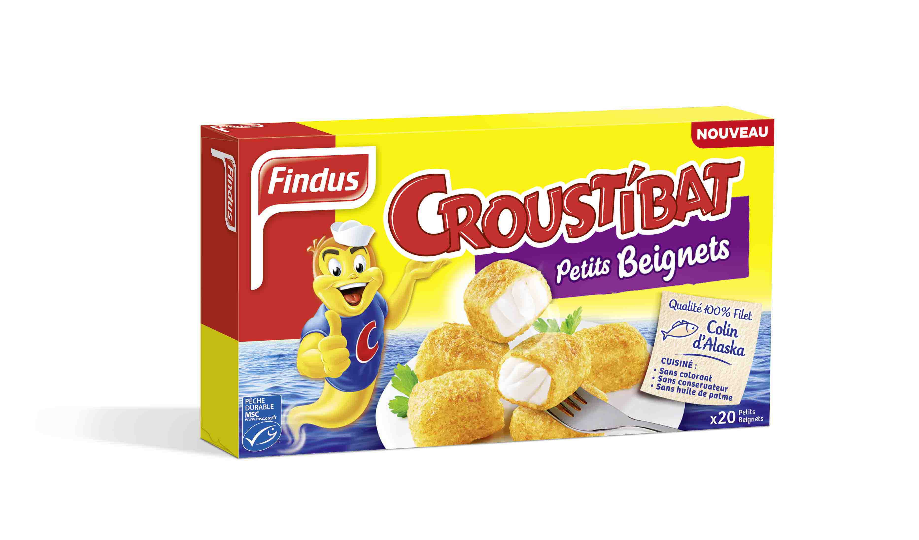 Findus croustibat poisson pané petits beignets