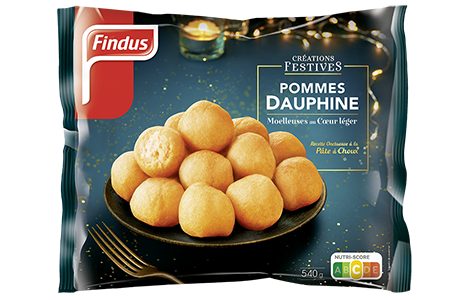 1 sachet création festives Pommes Dauphine Findus
