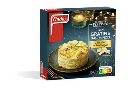1 boite de mini gratins dauphinois création festives Findus