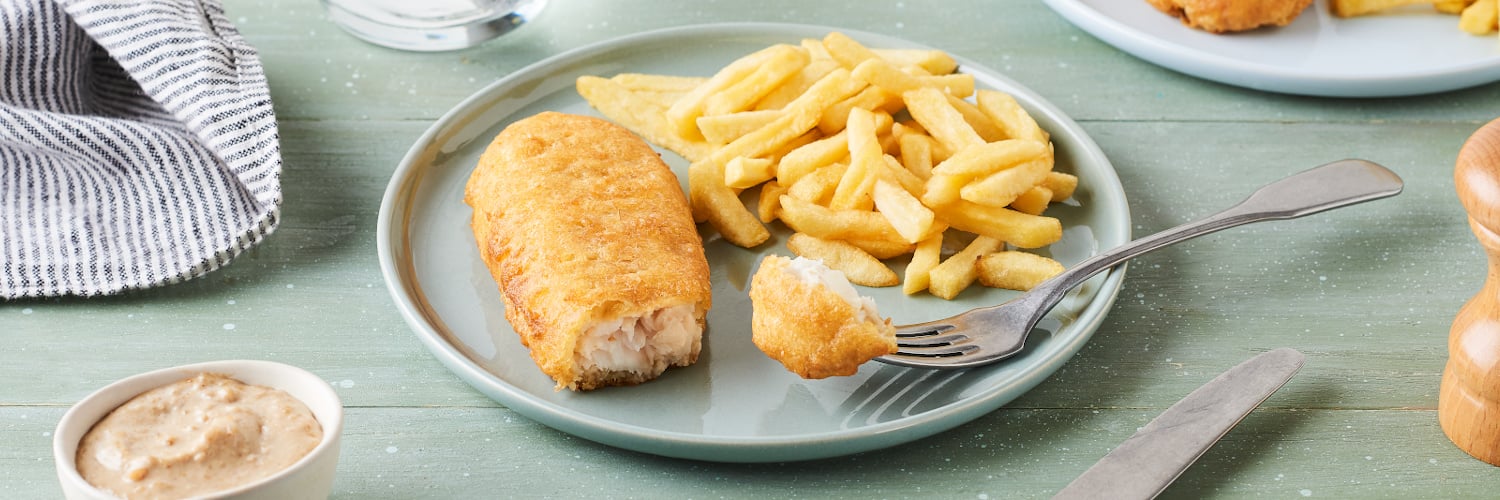 Fish and chips et Union Jack