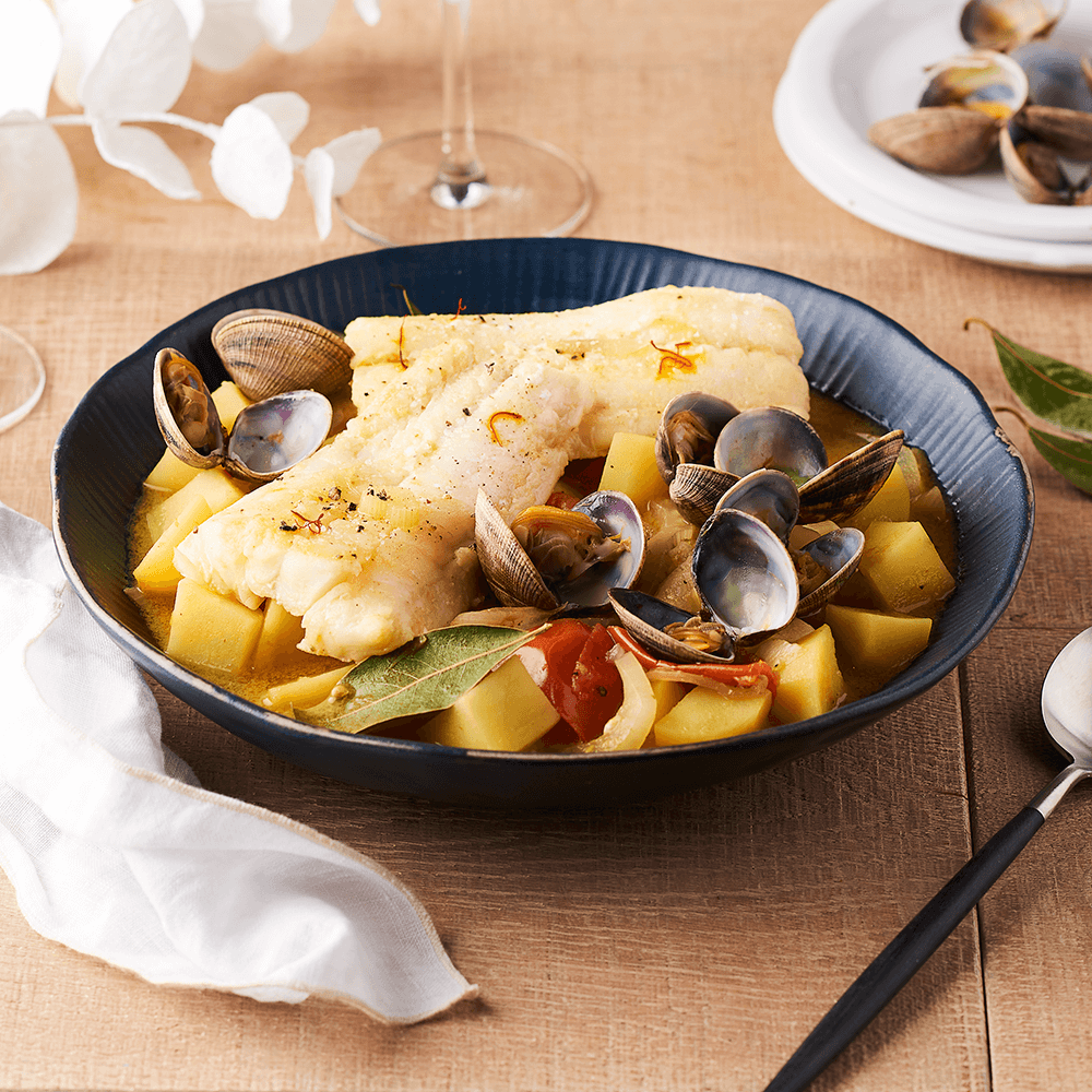 Cotriade de Filets et Dos de Cabillaud Sauvage