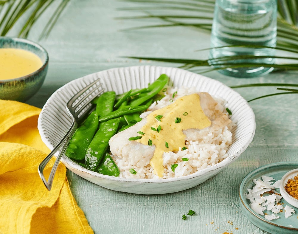 Sauce poisson curry coco