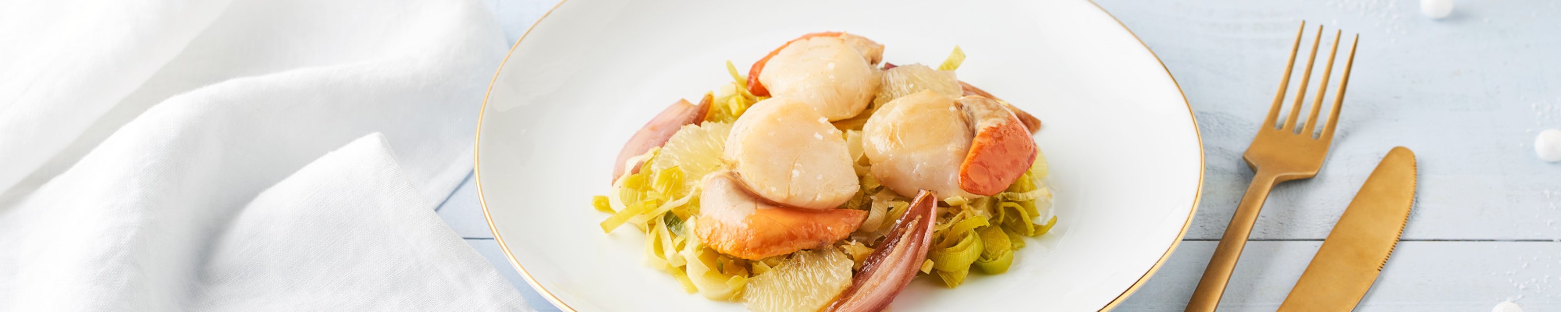 Idées de recettes avec des noix de St Jacques