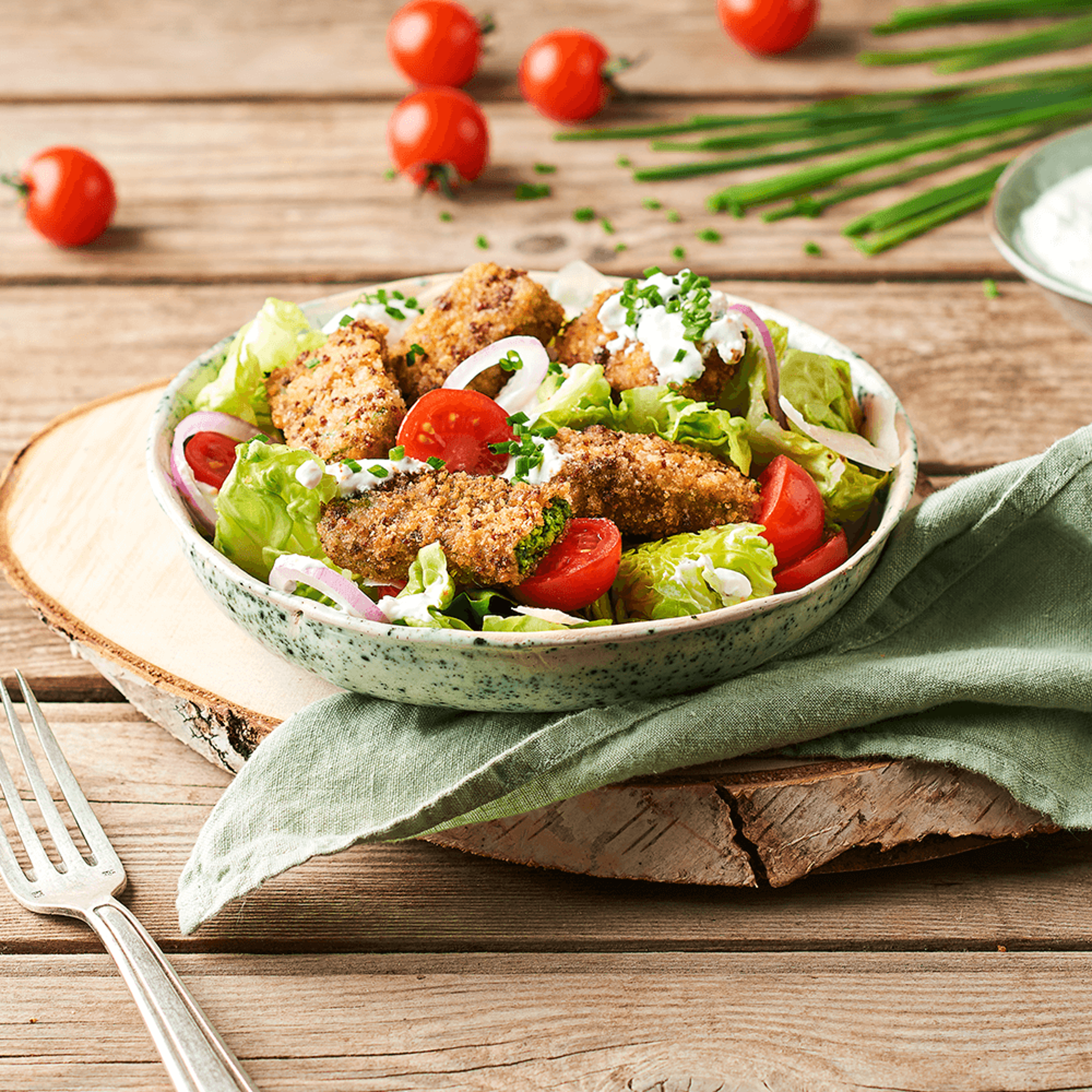 Recette Findus Salade csar Croustillants epinards.png